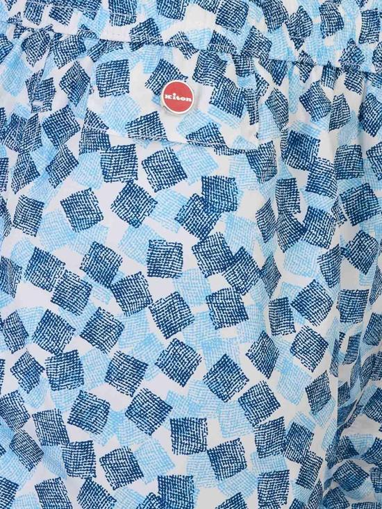 26SS 키톤 스윔팬츠 UCOM010K0745H08 Blue - KITON