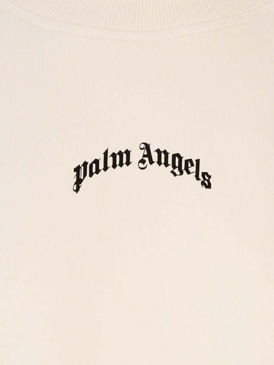 26SS 팜앤젤스 스웨터 PWBA05DS26FLE0010310 White - PALM ANGELS