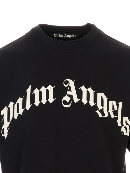 26SS 팜앤젤스 반팔 티셔츠 PMAA109S26JER00G1003 Black - PALM ANGELS