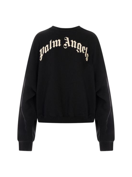 26SS 팜앤젤스 스웨터 PWBA05DS26FLE001100A Black - PALM ANGELS