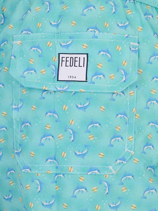 26SS 페델리 스윔팬츠 00318F1005 Green - FEDELI