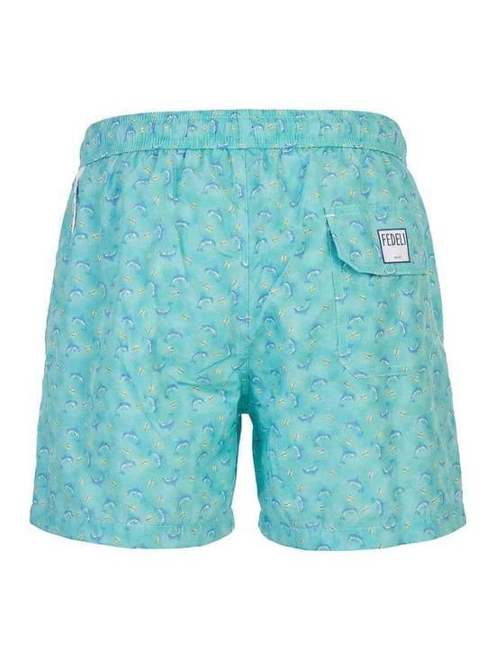 26SS 페델리 스윔팬츠 00318F1005 Green - FEDELI