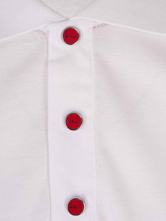 26SS 키톤 폴로 티셔츠 UMK109040C White - KITON