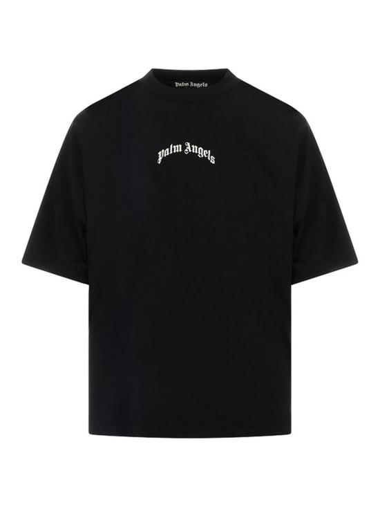 26SS 팜앤젤스 반팔 티셔츠 PMAA10BS26JER0071003 Black