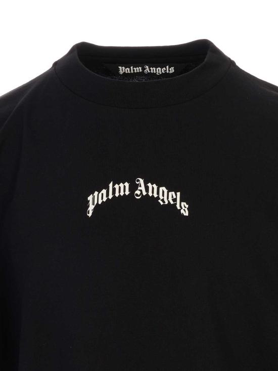 26SS 팜앤젤스 반팔 티셔츠 PMAA10BS26JER0071003 Black - PALM ANGELS