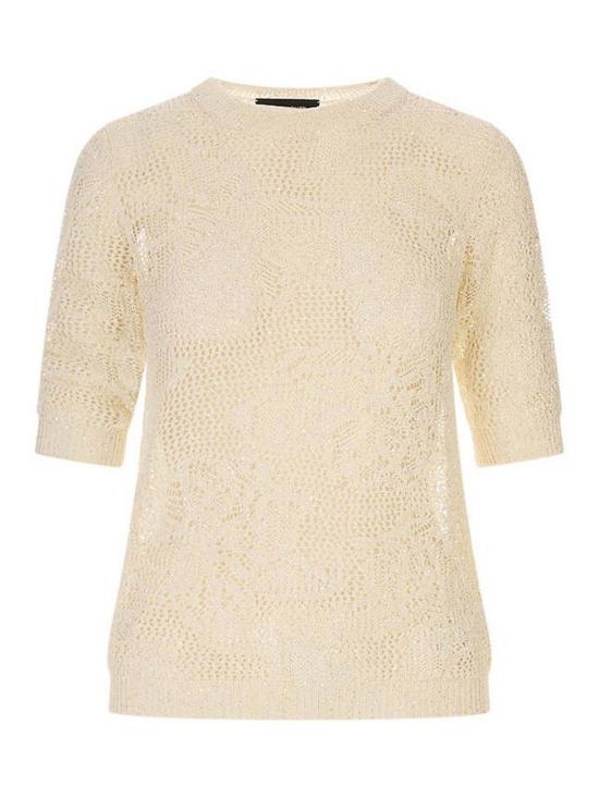 26SS 파비아나 필리피 반팔 티셔츠 MAD276F1310000D8640150 White