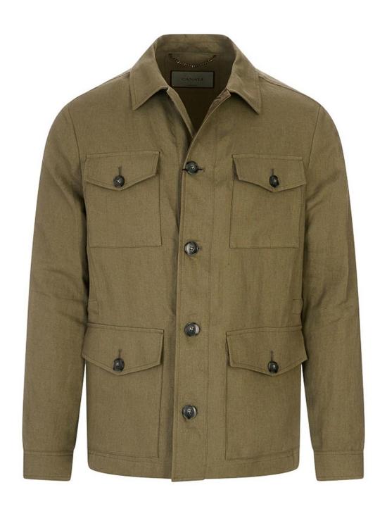 26SS 카날리 긴팔 셔츠 O30498SG03202801 Green