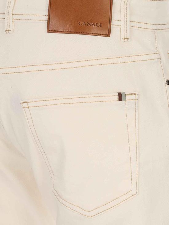 26SS 카날리 스트레이트 팬츠 91729PD01637001 White - CANALI