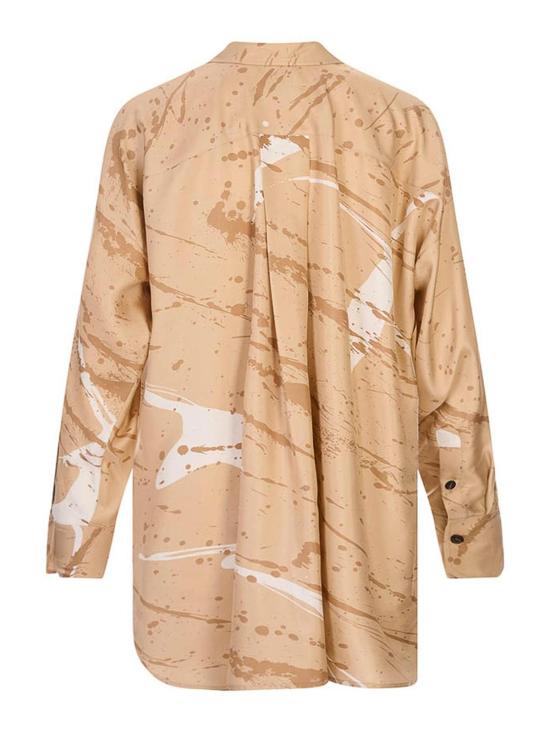 26SS 키톤 블라우스 D61438K0999G05 Brown - KITON