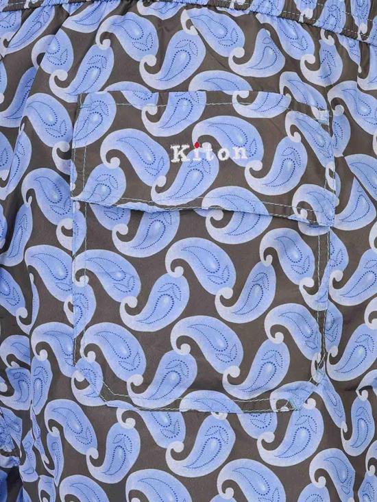 26SS 키톤 스윔팬츠 UCOM010K0742H93 Blue - KITON