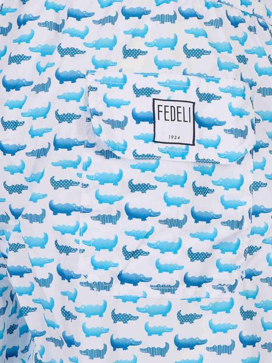 26SS 페델리 스윔팬츠 00318F983 Blue - FEDELI