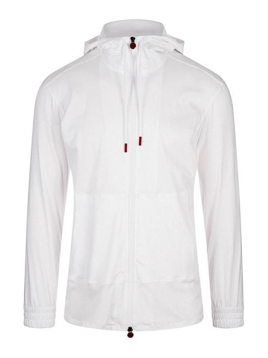 26SS 키톤 후드 티셔츠 UMC010K06R4912 White