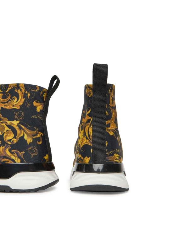 25FW 베르사체 스니커즈 79VA3SA4ZSC98G89 Black - VERSACE