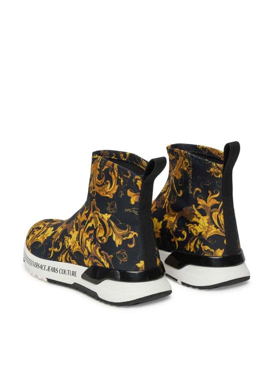 25FW 베르사체 스니커즈 79VA3SA4ZSC98G89 Black - VERSACE