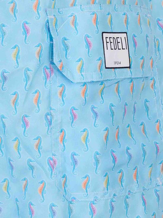 26SS 페델리 스윔팬츠 00318F977 Blue - FEDELI