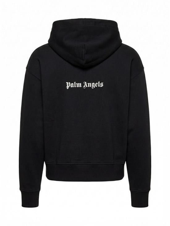 26SS 팜앤젤스 후드 티셔츠 PMBB17DS26FLE0051003 Black - PALM ANGELS