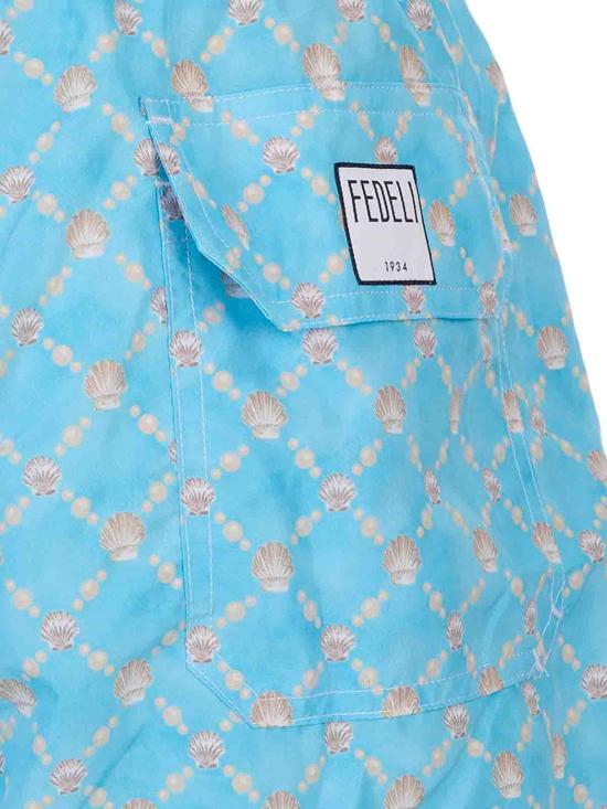 26SS 페델리 스윔팬츠 00318F915 Blue - FEDELI