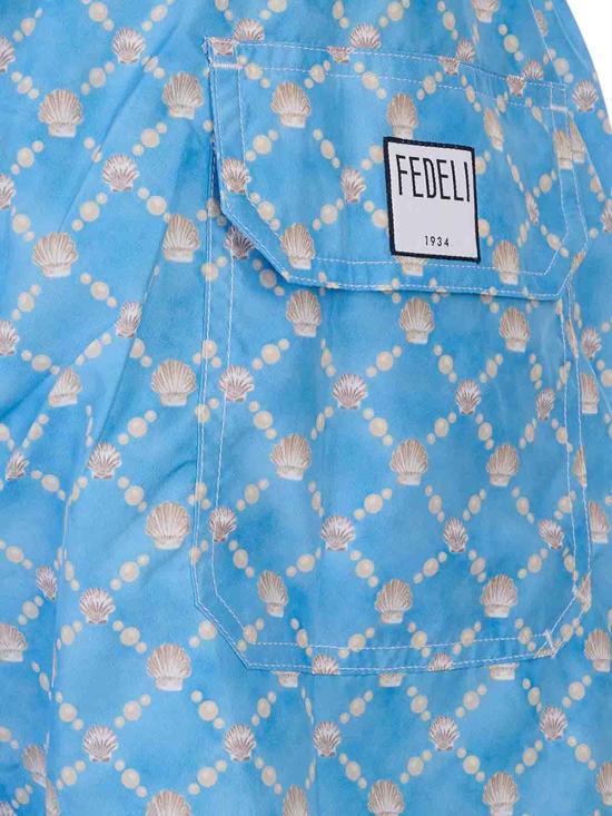 26SS 페델리 스윔팬츠 00318F913 Blue - FEDELI