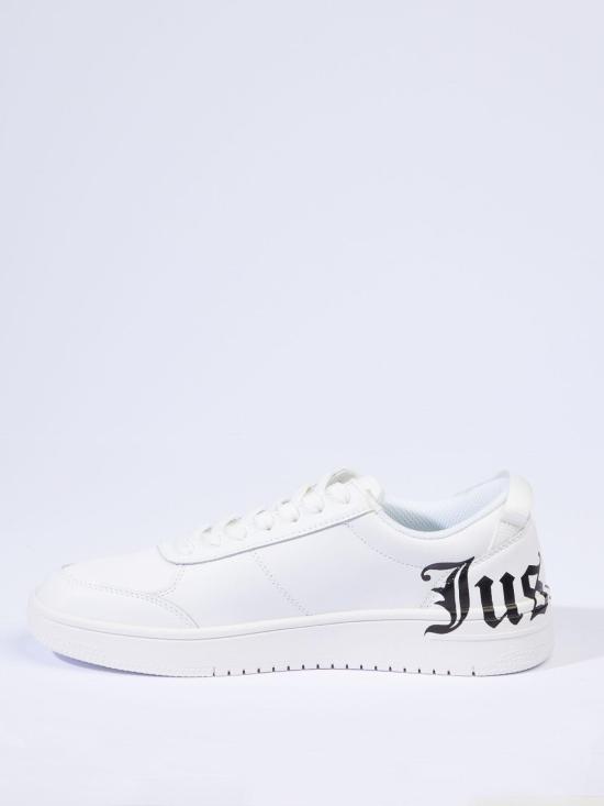 저스트까발리 스니커즈 77QA3SM5ZP397003 White - JUST CAVALLI