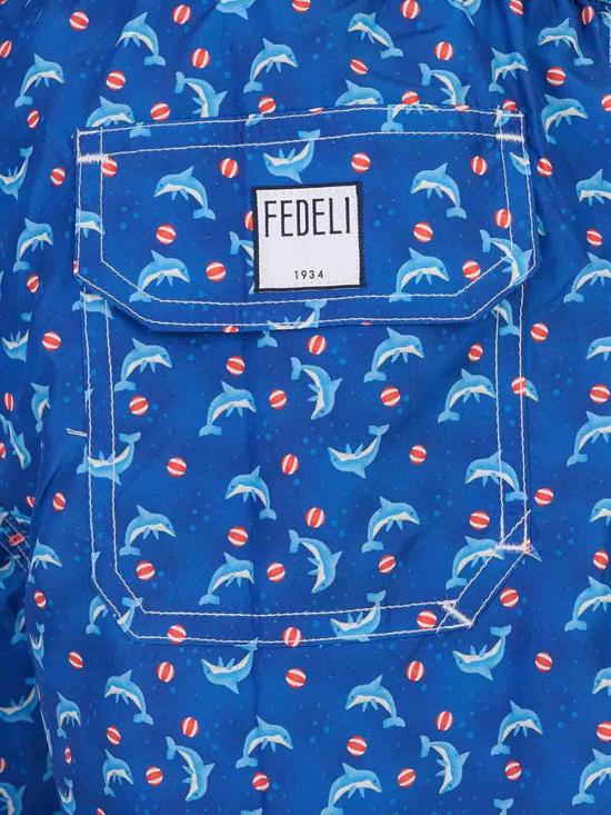 26SS 페델리 스윔팬츠 00318F10011 Blue - FEDELI