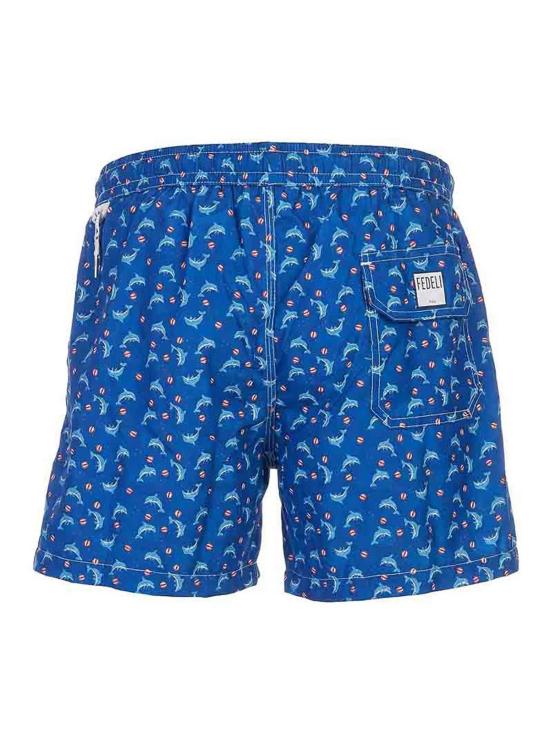 26SS 페델리 스윔팬츠 00318F10011 Blue - FEDELI