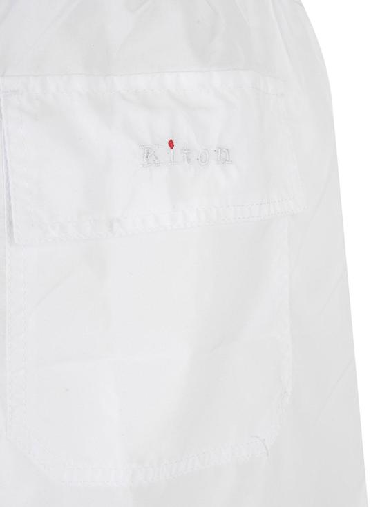 26SS 키톤 스윔팬츠 UCOM010K0741H01 White - KITON