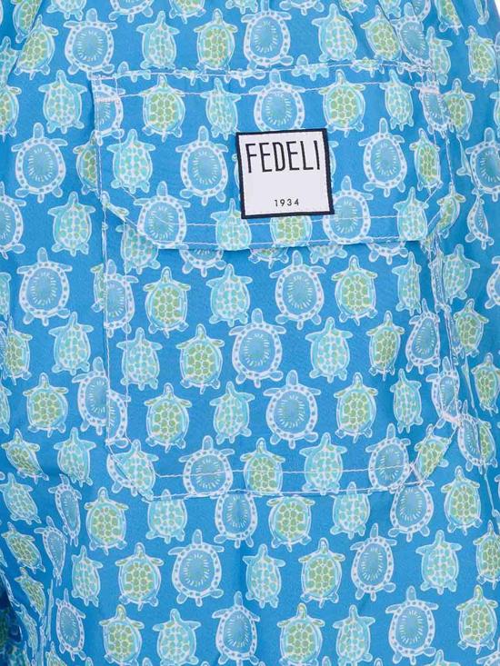 26SS 페델리 스윔팬츠 00318F8021 Blue - FEDELI