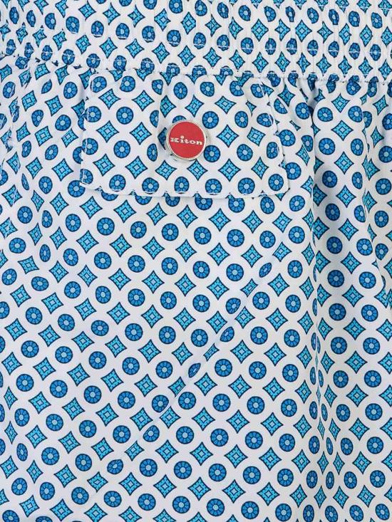 26SS 키톤 스윔팬츠 UCOM010K0743H70 Blue - KITON