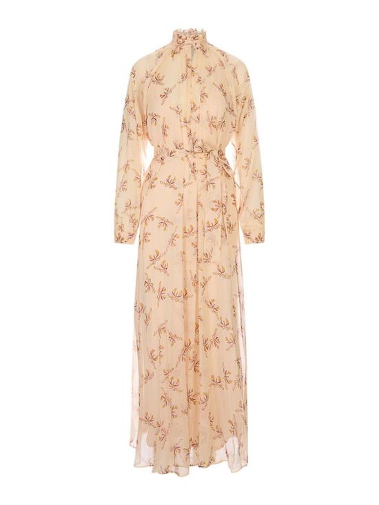 26SS 라 더블제이 롱 원피스 DRE1061SIL024FAR08WH09 Nude Neutrals