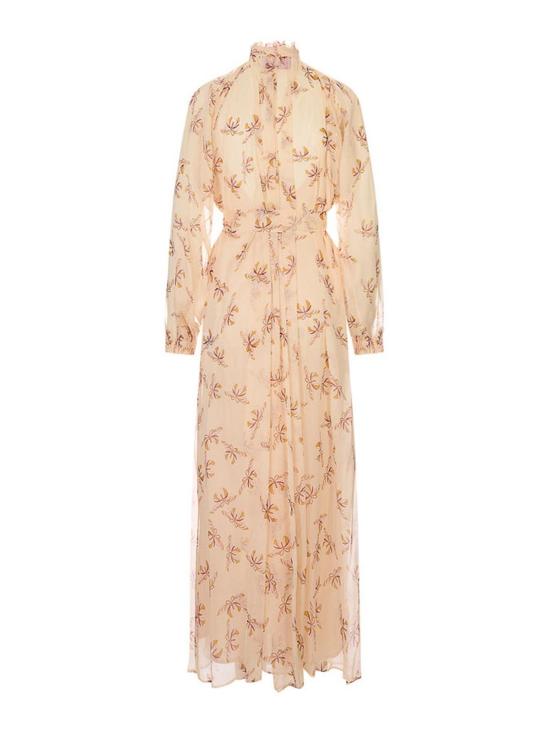 26SS 라 더블제이 롱 원피스 DRE1061SIL024FAR08WH09 Nude Neutrals - LA DOUBLEJ