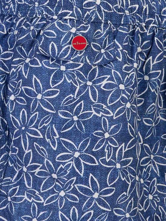 26SS 키톤 스윔팬츠 UCOM010K0743H84 Blue - KITON