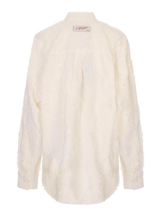 26SS 엠에스지엠 셔츠 4042MDE0726730902 White