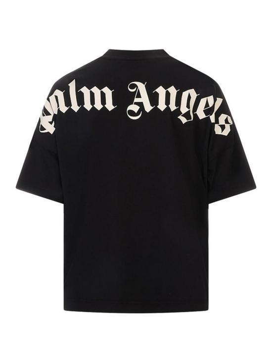 26SS 팜앤젤스 반팔 티셔츠 PMAA10BS26JER0011003 Black - PALM ANGELS