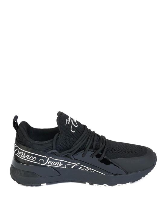25FW 베르사체 Dynamic 다이나믹 로고 스니커즈 79VA3SA8ZSC96899 Black
