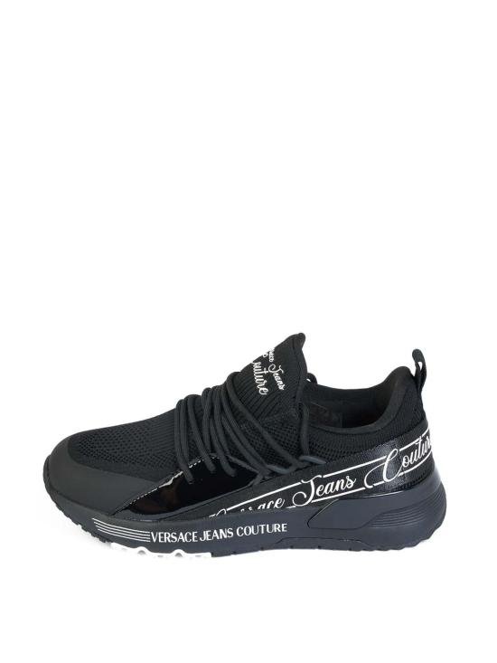25FW 베르사체 Dynamic 다이나믹 로고 스니커즈 79VA3SA8ZSC96899 Black - VERSACE