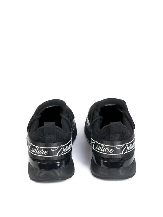 25FW 베르사체 Dynamic 다이나믹 로고 스니커즈 79VA3SA8ZSC96899 Black - VERSACE