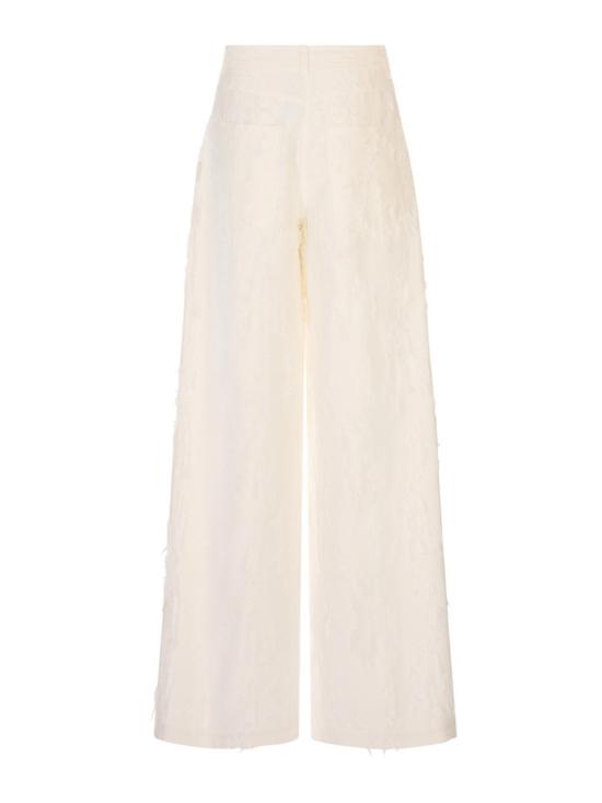 26SS 엠에스지엠 팔라초 팬츠 4042MDP0526730902 White - MSGM