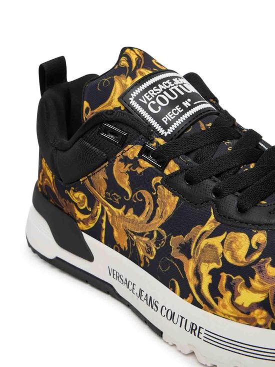 25FW 베르사체 스니커즈 79YA3SA1ZSD05G89 Black - VERSACE