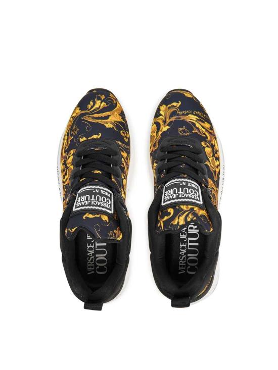 25FW 베르사체 스니커즈 79YA3SA1ZSD05G89 Black - VERSACE
