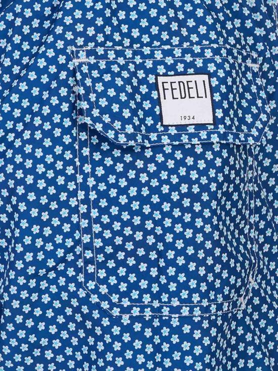 26SS 페델리 스윔팬츠 00318F20824 Blue - FEDELI