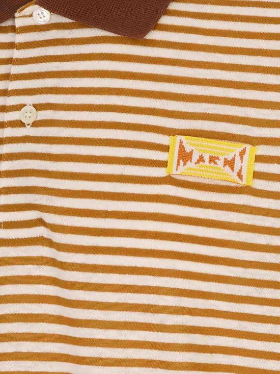26SS 마르니 폴로 티셔츠 POMU0052LXUTL015STY67 Orange - MARNI