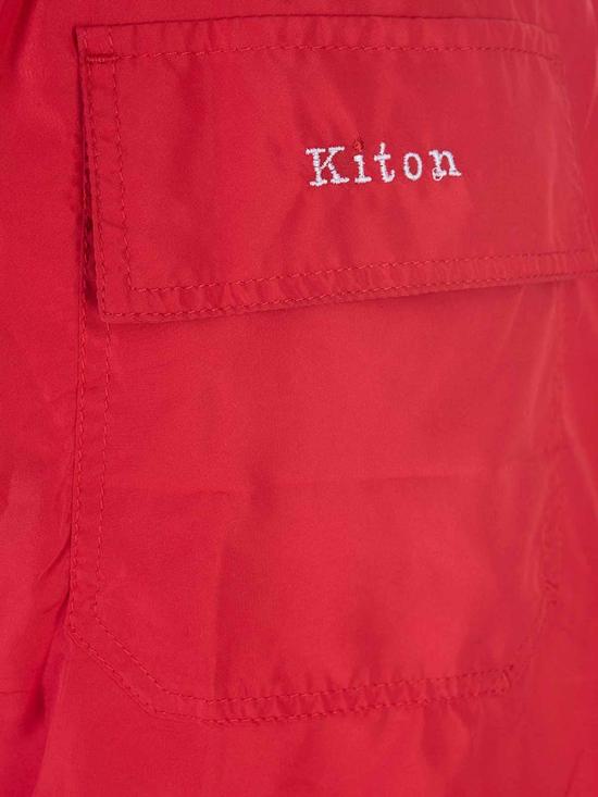 26SS 키톤 스윔팬츠 UCOM010K0741H04 Red - KITON