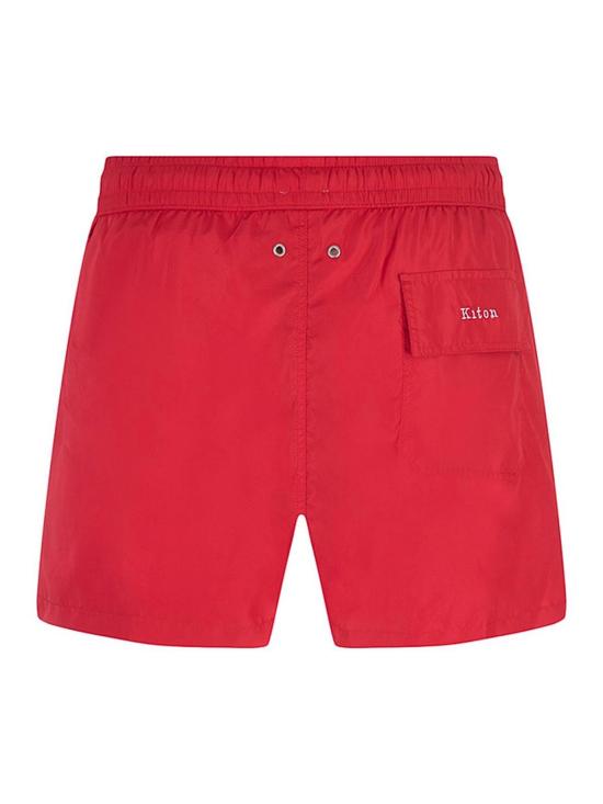 26SS 키톤 스윔팬츠 UCOM010K0741H04 Red - KITON