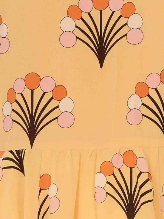 26SS 라 더블제이 롱 원피스 DRE1032CRE001FLO05YE02 Orange - LA DOUBLEJ