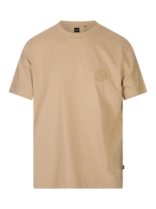 26SS 휴고보스 반팔 티셔츠 50560328286 Brown