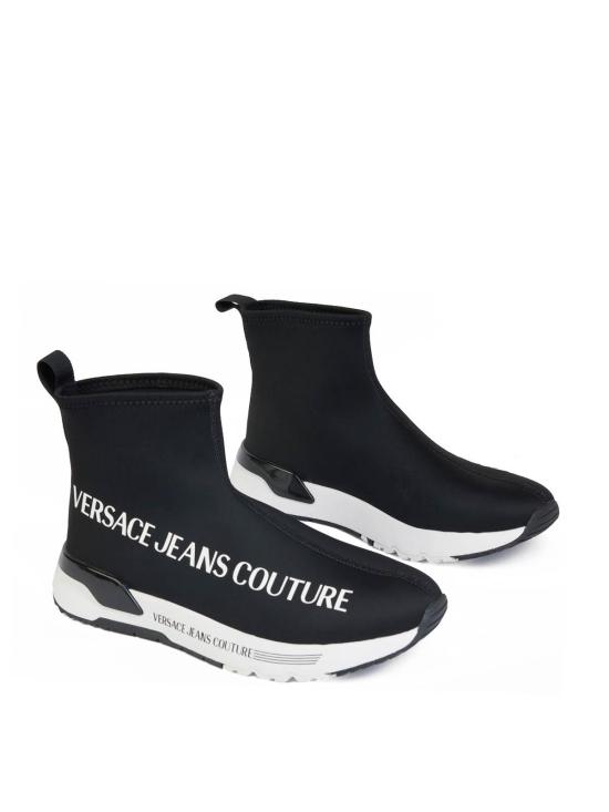 25FW 베르사체 스니커즈 79YA3SA4ZSC99899 Black - VERSACE
