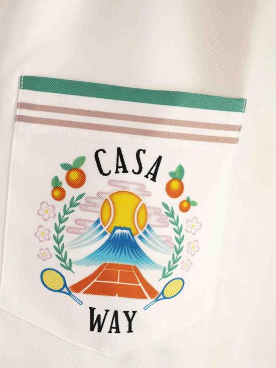 26SS 카사블랑카 셔츠 WPF25SH20007 White - CASABLANCA