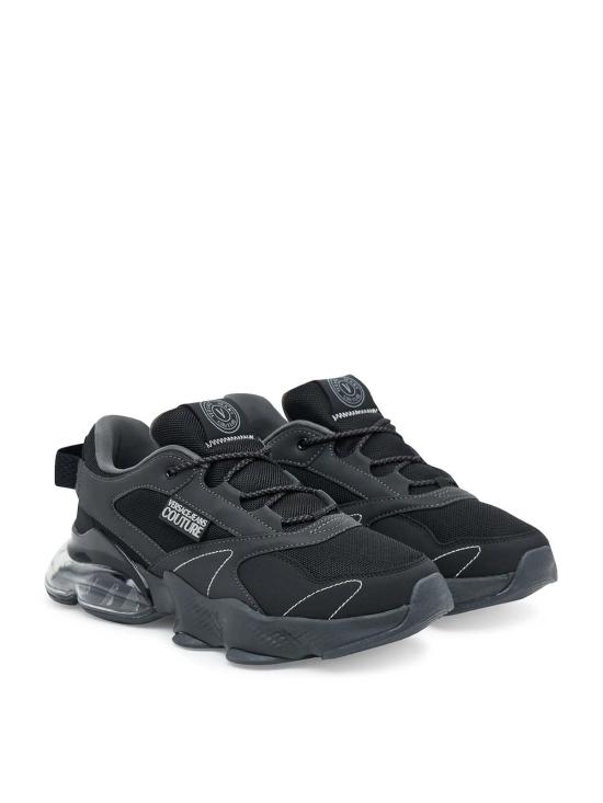 25FW 베르사체 스니커즈 79YA3SU3ZSC95899 Black - VERSACE