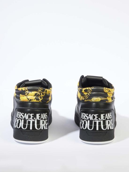  베르사체 스니커즈 77YA3SJ7ZP305G89 Black - VERSACE