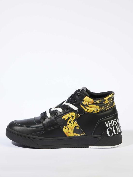  베르사체 스니커즈 77YA3SJ7ZP305G89 Black - VERSACE